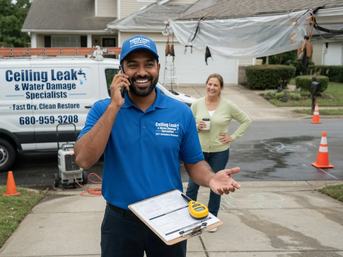 Ceiling Leak Cleanup Chestnut Mound, TN FAQs